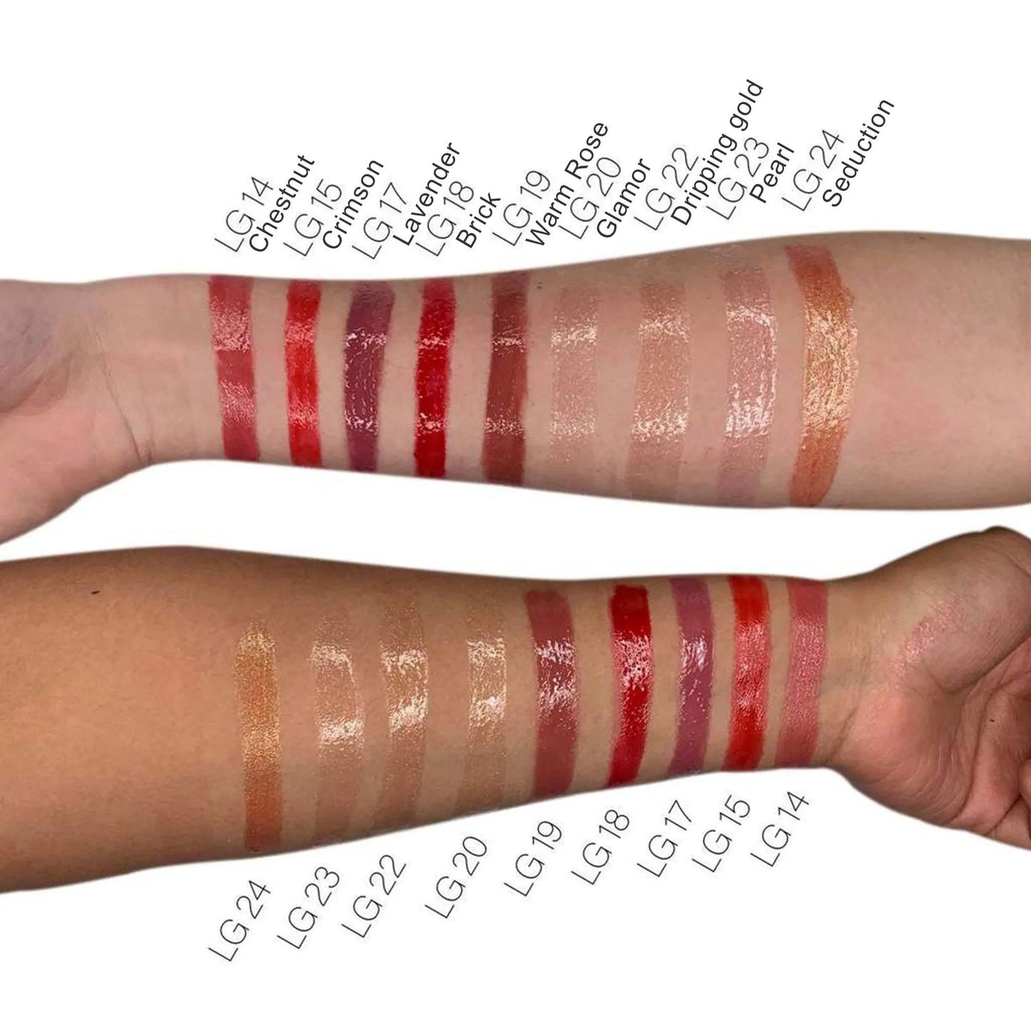 Lip Gloss - Crimson - L.Anmut Cosmetics