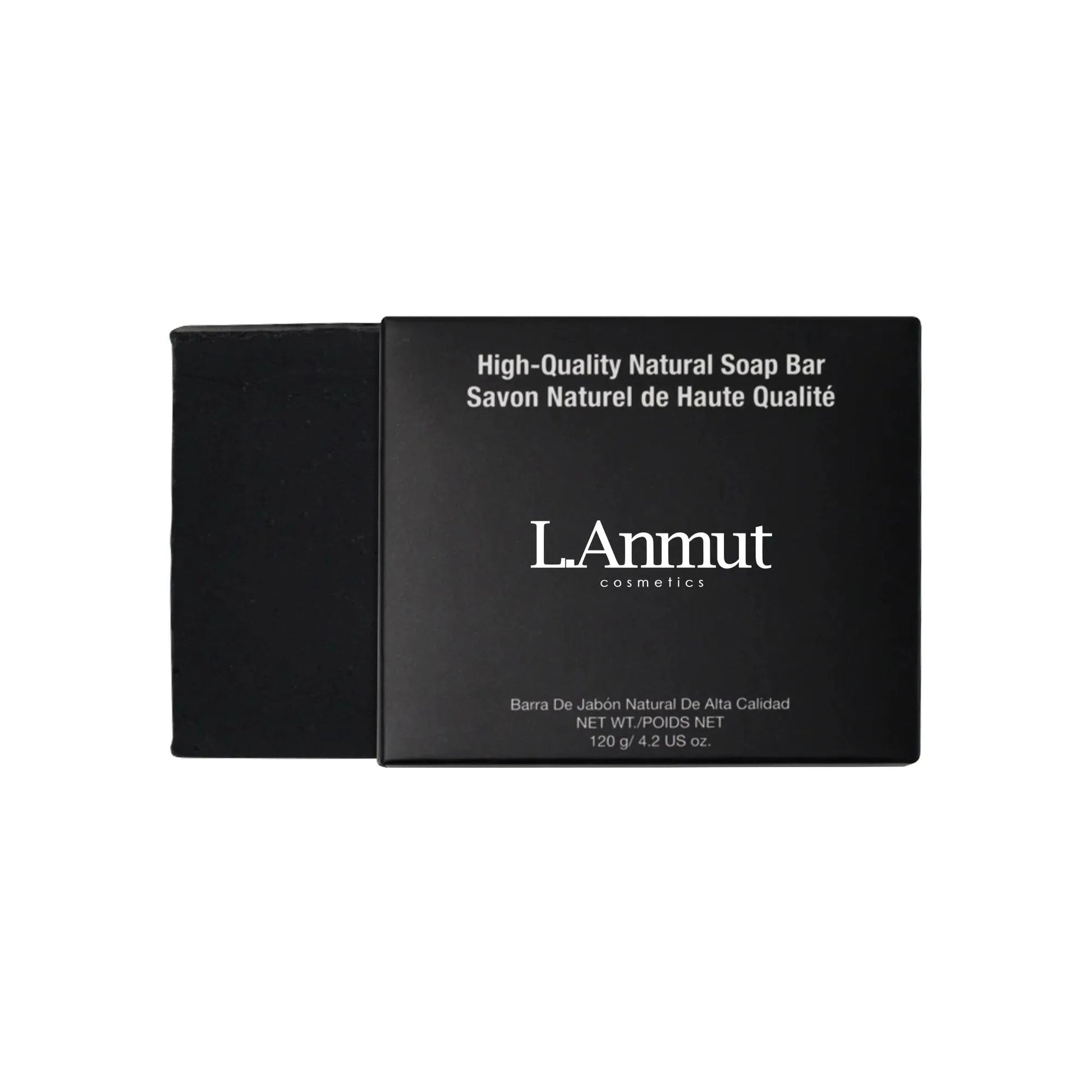 Natural Charcoal Lather Soap - L.Anmut Cosmetics